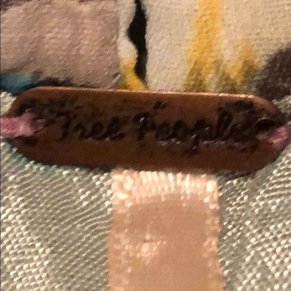 💕Free People - NWOT Pleated Mini Tent Dress (S) - Picture 5 of 8